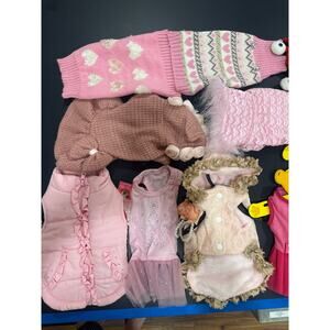 Collection of dog outfits